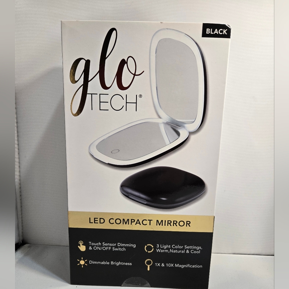 Glo Tech LED Compact Mirror